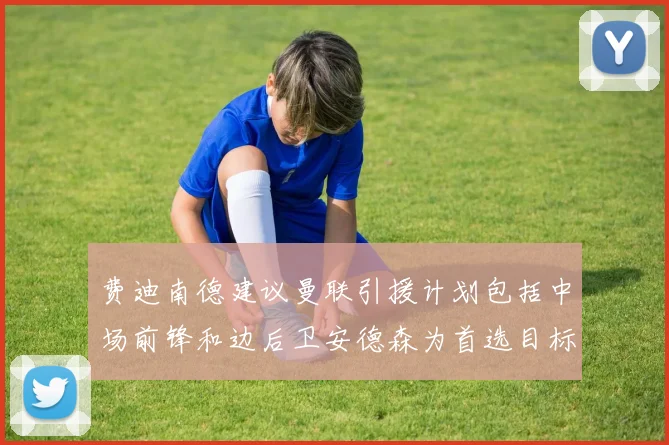 费迪南德建议曼联引援计划包括中场前锋和边后卫安德森为首选目标